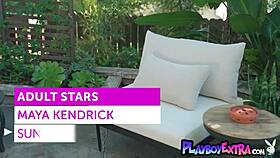 natural redhead muse maya kendrick reveals her pale skinned body outdoor