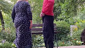 Perverted Son-In-Law's Wet Fantasies: Milf Doggystyle Public Outdoor Belly Fuck