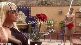 PenthouseGold com - Blonde Bimbo Carolyn Reese Devours Pool Boy