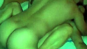 Two guys take turns in Karina's pussy!