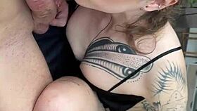 backstage blowjob with hot tattooed teen 18+ during anal toys solo pov