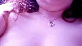 WhatsApp Camshot in Underwear with Big Tits