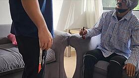 Damn, this explosive Latina babysitter rides me hard at 18! 😍