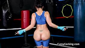 Gym Workout Turns into Deepthroat Sucking