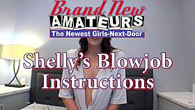 Horny Tattooed Brunette Shelly Deepthroats Big Cock for Liquid Lunch