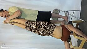 Hiring Manager Tests Life-Guard's Soles with Intense Fetish Passion