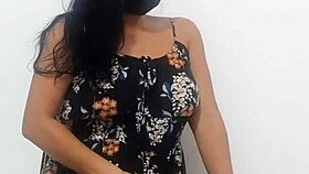 Canadian Woman Dances, Teasing with Her Ass and Tits