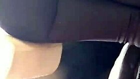 Young 18+ girl shows off her big ass in raw action