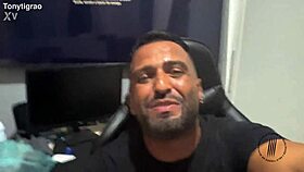 Trailer for menage with Brazilian brunettes Mikaelly and Rebeca Villar featuring big cocks and asses