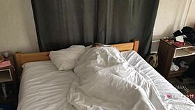 Skinny girl interacts with neighbors unexpectedly