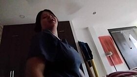 i got my 18 year old stepsister to ask for clothes and she begged for cum in her ass