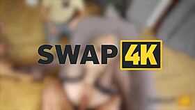 I watched rough sex with Veronica Leal and submissive Vera Jarw at a kinky wife swap party