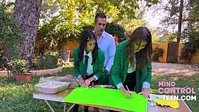 Hey, ever seen a teacher freeuse teen 18+ prodigies on a wild literary quest?