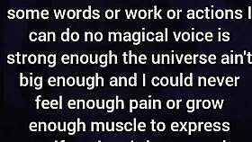 Do you really want someone loved more than you? My loneliness is a kindness.