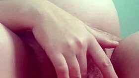 Pregnant MILF Girlfriend Masturbating Her Pussy