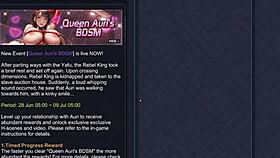 Ep2 Adore Auris Big Areola and Red Panties: King of Kinks Femdom Game