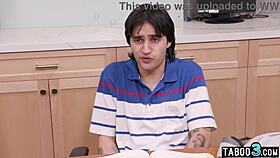 Damn, petite Latina milf teacher Liv Revamped takes it in the ass!