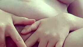 Pregnant MILF Girlfriend Masturbating Her Pussy