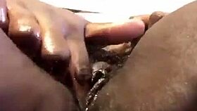 Ebony Reaches Intense Orgasms Through Masturbation