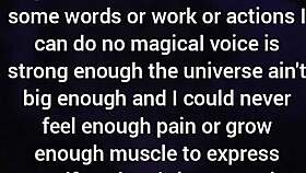 Do you really want someone loved more than you? My loneliness is a kindness.