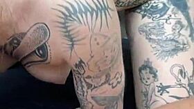 backstage blowjob with hot tattooed teen 18+ during anal toys solo pov