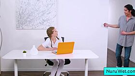 Octavia Red Gives Intense Nuru Massage With Her Big Natural Tits To David Lee