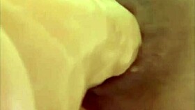 trying out my new double dildo sextoy feels so amazing...