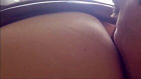 French Blonde Amateur Doggystyle in Satin Lingerie?