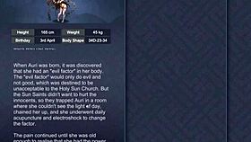 Ep2 Adore Auris Big Areola and Red Panties: King of Kinks Femdom Game