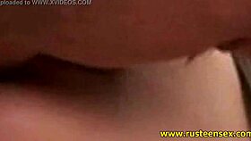 Brunette teen girl endures hardcore anal fucking