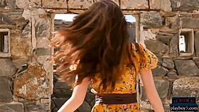 Wow, Willa Prescott’s outdoor striptease is pure fire!