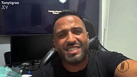 Trailer for menage with Brazilian brunettes Mikaelly and Rebeca Villar featuring big cocks and asses