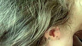 backstage blowjob with hot tattooed teen 18+ during anal toys solo pov