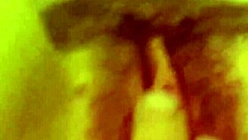 Tight pussy fucked by pink toy on bed