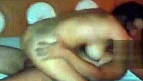 Two guys take turns in Karina's pussy!