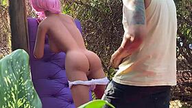 Blonde Gets Her Ass Fucked Again With Sex Toy