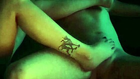 Sexy Sensual Oiled Footjob For My Stepbrother