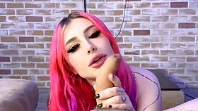 Step sister deepthroats and bounces huge ass on big cock