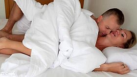 Married Couple's Morning Spooning Sex