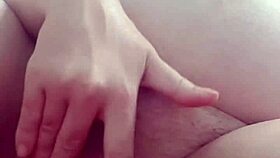 Pregnant MILF Girlfriend Masturbating Her Pussy