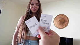 playing very interesting games with my stepsister