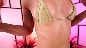 i tried on hot extra small microbikinis and messed up the video - hannahjames710