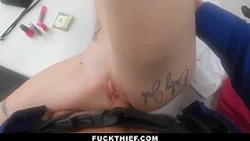 Hey Sage Fox, think you can steal with those sticky fingers and not get pounded?