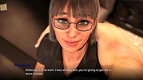 Big Tits Babe Plays Game With Tits Exposed