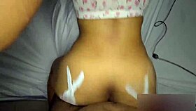 My stepdad discovered a tight treasure in my wet interracial POV