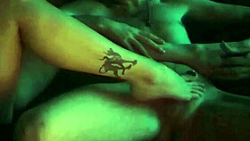 Sexy Sensual Oiled Footjob For My Stepbrother