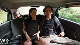 alina svetlana and leyton big almost caught in car by police