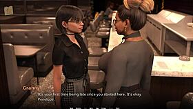 Big Tits Babe Plays Game With Tits Exposed