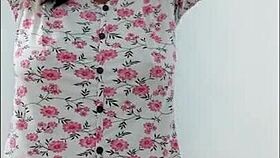 Milf shakes beautiful ass and shows big nipples!