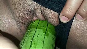 Watch me handle this massive cock with my natural tits